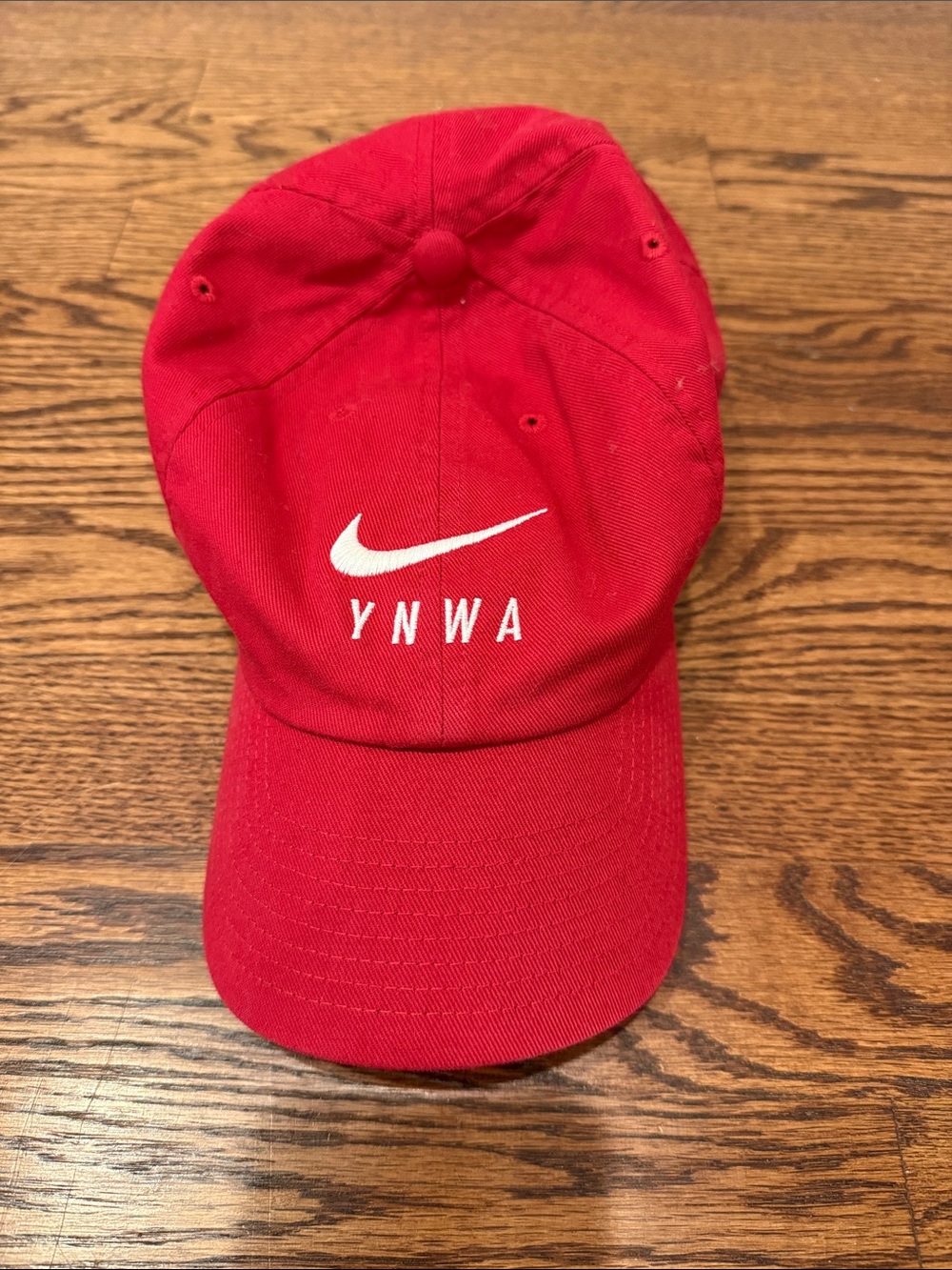 Liverpool YNWA Nike Red Baseball Hat